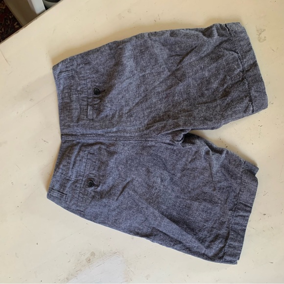J. CREW | Linen 9" Shorts blue gray - Picture 4 of 6